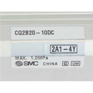 SMC - CILINDRO COMPATTO, CQ2B20-10DC, Ø20 CORSA 10MM