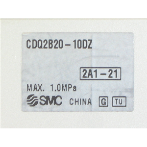 SMC - CILINDRO COMPATTO, CDQ2B20-10DZ, Ø20 CORSA 10MM